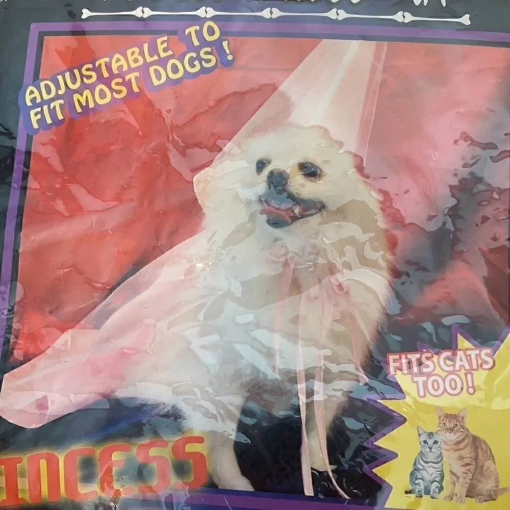 Doggie princess Dress Up. Fits Most Dogs.